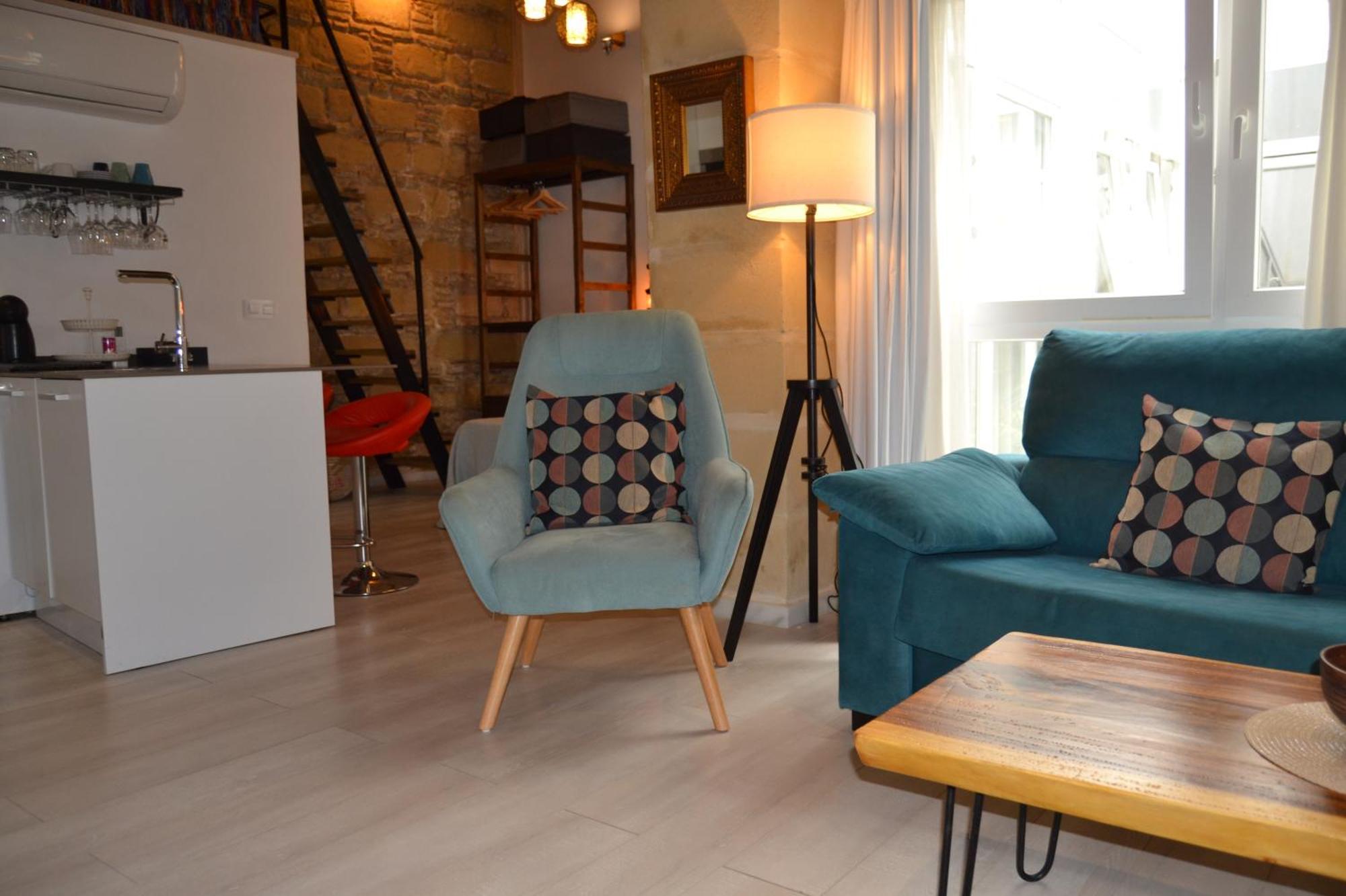 Apartamento Loft en casco histórico La Pintora - Parking opcional Jerez de la Frontera Exterior foto