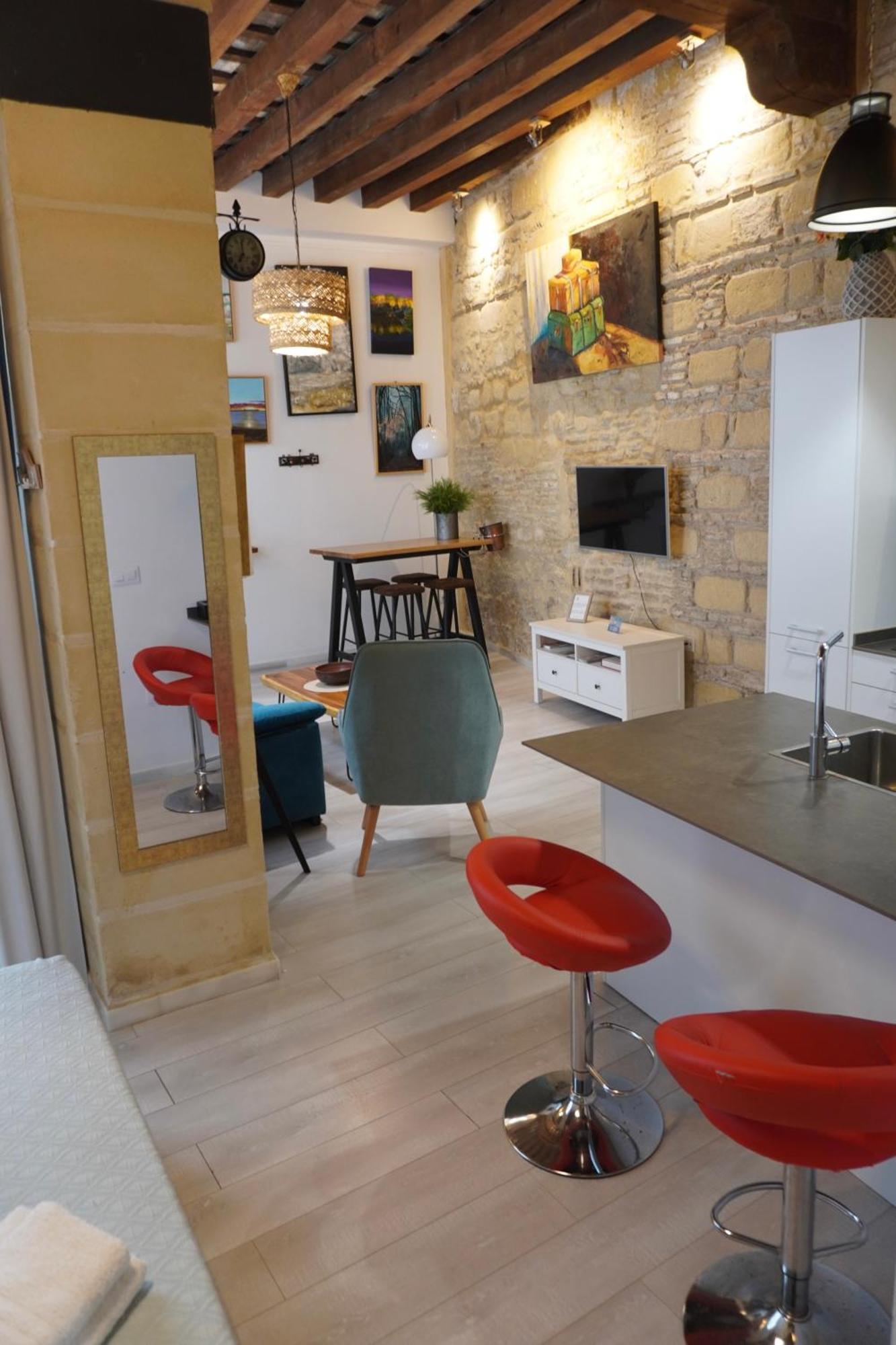 Apartamento Loft en casco histórico La Pintora - Parking opcional Jerez de la Frontera Exterior foto
